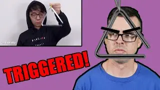 Professional Triangle Player reacts to TwoSetViolin 