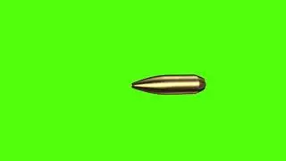 3D Rifle Bullet fired on green screen effect.[Best of CRF]