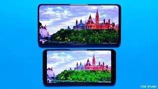 Huawei Mate 20 X VS Huawei P20 Pro - HDR Display Quality Comparison Test (4K)