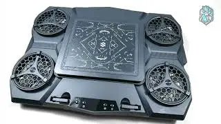 Gaming Laptop Cooler Semiconductor Stand Notebook 12-17” Cooling Pad - Conquer Lag, Stay Cool