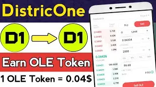Distrione Airdrop Reward OLE Token || 1 OLE Token price= 0.04$ || Distrione X Open Leverage Airdrop