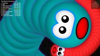 Worms Zone © 4M Kill Gain Best Master Troll Top 1 Slither Snake io Online Games Update 2020