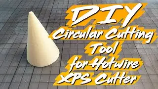 Tokraks Crafts - DIY Circular Cutting Tool for Hotwire XPS Cutter #027