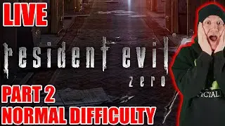 RESIDENT EVIL ZERO 0 HD - First Playthrough Stream Replay Part 2