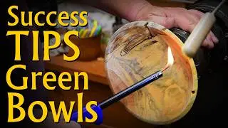Green Bowl Turning Tips for Success - Sweet Gum