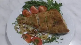 КАК я Готовлю Рыбу? ЖАРЕНЫЙ МОРСКОЙ ОКУНЬ.Кулинария.Рецепты.
