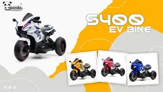 Panda Baby Products S400 assembly video kids ride on EV electric bike