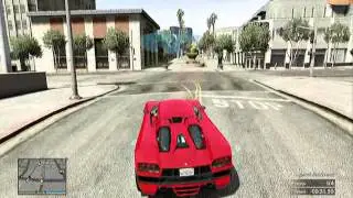 CARERRA DE AUTOS SUPER EN GTA 5 - GTA V