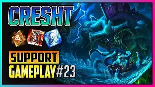 AOV April update Disrupt Rework Cresht support GAMEPLAY#23 | AOV | ROV | LQM | 2021 | ( 4k 60fps )