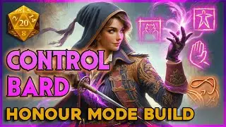Control Bard Multiclass Honour Mode Build Guide - Baldur's Gate 3