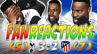 EXPRESSIONS LOSES IT! Tottenham 3-2 Atletico 😭🔥| Fan Reactions