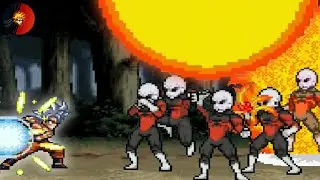 Goku Mastered Ultra Instinct VS 5 Jiren in Extreme Mode!! Can Goku Win?