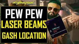 Cyberpunk 2077 | GASH Antipersonnel LASER Grenade Crafting Spec Location - PEW PEW