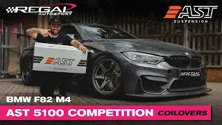 HOW TO MAKE YOUR F82 M4 HANDLE BETTER ON TRACK & STREET [AST 5100 COMPETITION SUSPENSION]