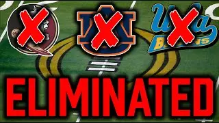 These 13 teams were ELIMINATED from playoff contention