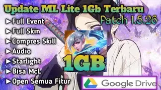 NEW!! DATA MLBB LITE 1GB FULL EVENT & FULL SKIN | PATCH TERBARU
