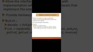 What is a default method in Java interface? 