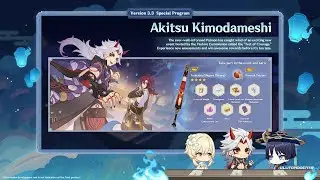 akitsu kimodameshi in genshin impact!