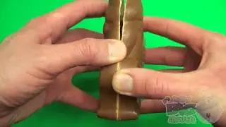 NEW GIANT Kinder Surprsie Santa! With a SURPRISE Toy Inside!!!