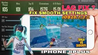 IOS 16.7.3 !! iPhone 8Plus😍TEST Super Smooth )😬LiViK | Gameplay pubg iphone 8plus bgmi test
