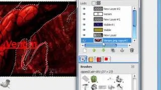 How to make a basic signature in GIMP Part 2