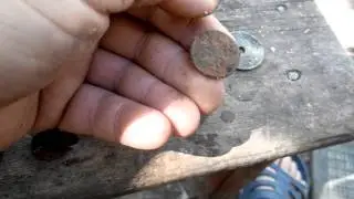 Пляжный коп. Полушка, Дойчмарка , Серебряшки.Excalibur