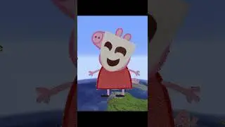 Digital Circus Characters + Peppa Pig mix (in Minecraft)