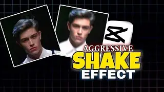 Capcut Cut Aggressive Shake Effect | Like Pro Capcut editor | Trending Chico lachowski edit |Goated!