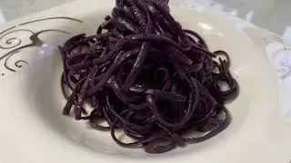 Renkli Makarna Nasıl Yapılır - Mor Makarna