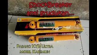 Ganti Shock Breaker belakang Suzuki Karimun Kotak, KYB ULTRA Josss.. #suzuki #subscribe