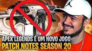 PATCH NOTES SEASON 20: Adeus SMG? EVA-8 Roubada? Morte Instantânea ao ficar no ANEL? | APEX LEGENDS