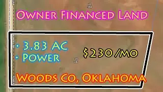 3.83 Acres of Owner Financed Land In Woods County Oklahoma | Only $499 Down | WHC23