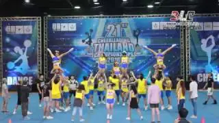 Bangkok University Cheerleading Team 2016 [Blocking]