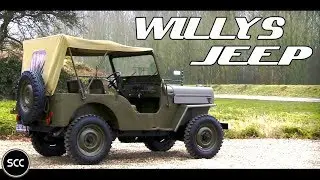 WILLYS JEEP CJ3 / CJ 3 1955 - Modest Test Drive - WWII Army Jeep | SCC TV
