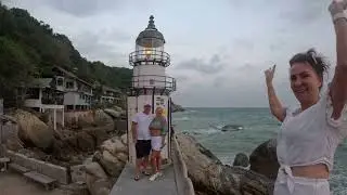 Haad Rin, Leela beach, Wang Sai waterfall, Phangan zipline