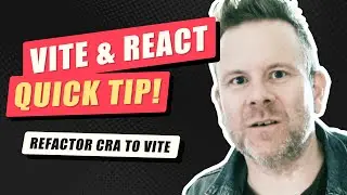 Vite quick tip - Vite with React and Typescript