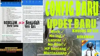 Cara Setting high grafik baru versi baru - PUBG MOBILE