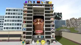 Nico's Nextbots Horde in Construct Gmod Gameplay
