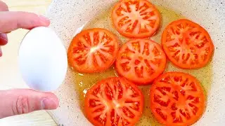 3 INGREDIENT EGG AND TOMATO  RECIPE | ✅ EASY AND QUİCK 🍴