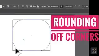 How to round off shape corners in Illustrator 2020