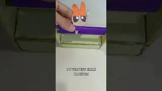 VERY EASY MAGIC TRICKS POWERPUFF GIRLS BLOSSOM #diy #shorts #art #shortvideo #magic #youtubeshorts