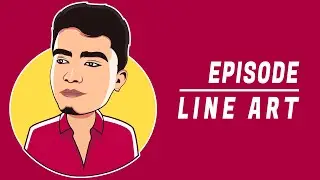 How to make a Vector Portrait in Illustrator | Step 1 - Line Art