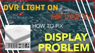 HOW TO FIX..DVR LIGHT ON BUT NO DISPLAY??? PROBLEM SOLVED
