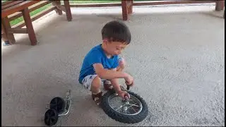 УРА!!! Наконец-то они вернулись!!! Наш первый велосипед