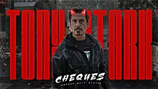Cheques ft. Ironman Edit || Cheques x Tony Stark Edit Status || Attitude Whatsapp Status