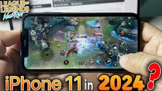 League of Legends: Wild Rift Game test on iPhone 11 in 2024?? MAX SETTINGS?