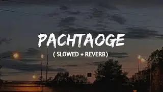 Pachtaoge ( slowed + reverb) | Arijit singh | lofi