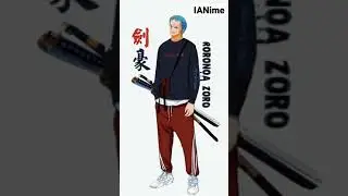 What if One Piece Characters wearing a modern outfit #Shorts