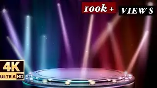 Disco Stage Copyright Free || green screen videos ||
