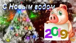 Весёлое музыкальное поздравление с Новым 2019 Годом - годом СВИНЬИ